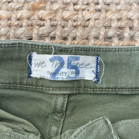 Free people green jeans - Picture 2 of 3